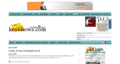 Desktop Screenshot of keysnews.com