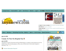 Tablet Screenshot of keysnews.com